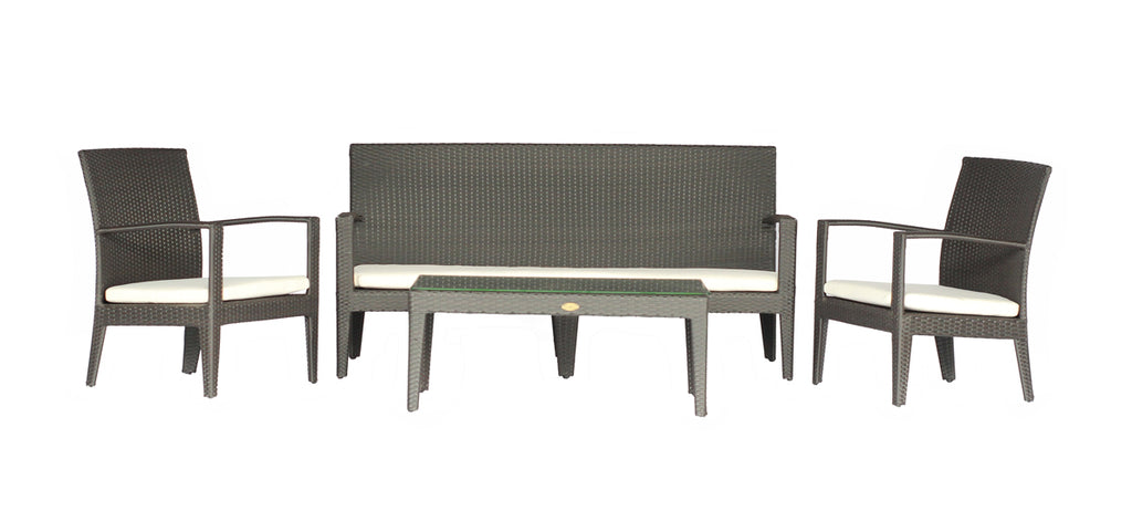 Sala para Exterior de Ratán 4 Piezas LG143-A