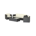 Sala para Exterior de Ratán 4 Piezas LG408-A