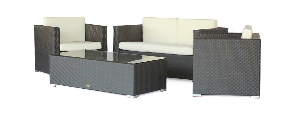 Sala para Exterior de Ratán 4 Piezas LG408-B