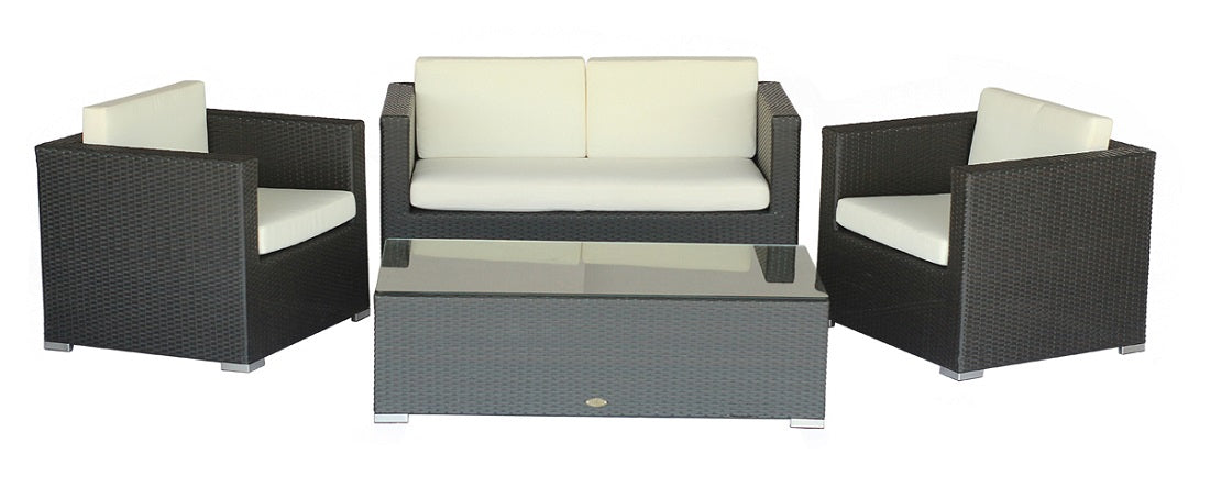Sala para Exterior de Ratán 4 Piezas LG408-B