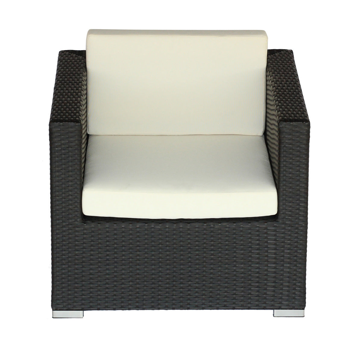 Sofá Individual para Exterior de Ratán con Cojines LG408