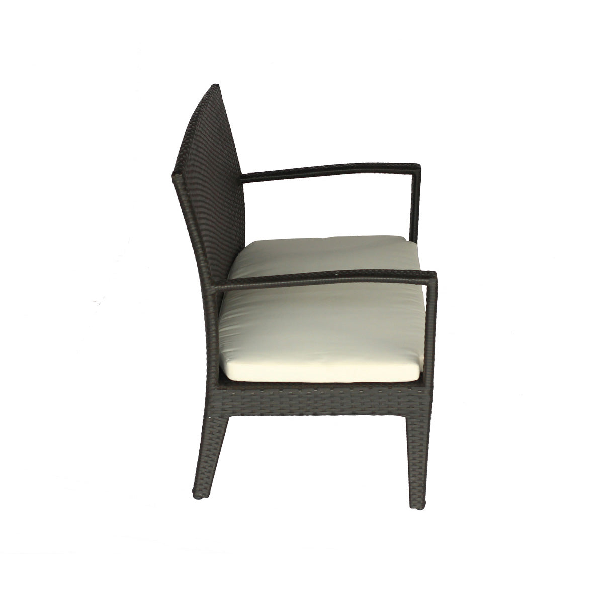 Sofá Love Seat para Exterior de Ratán con Cojín LG143-1