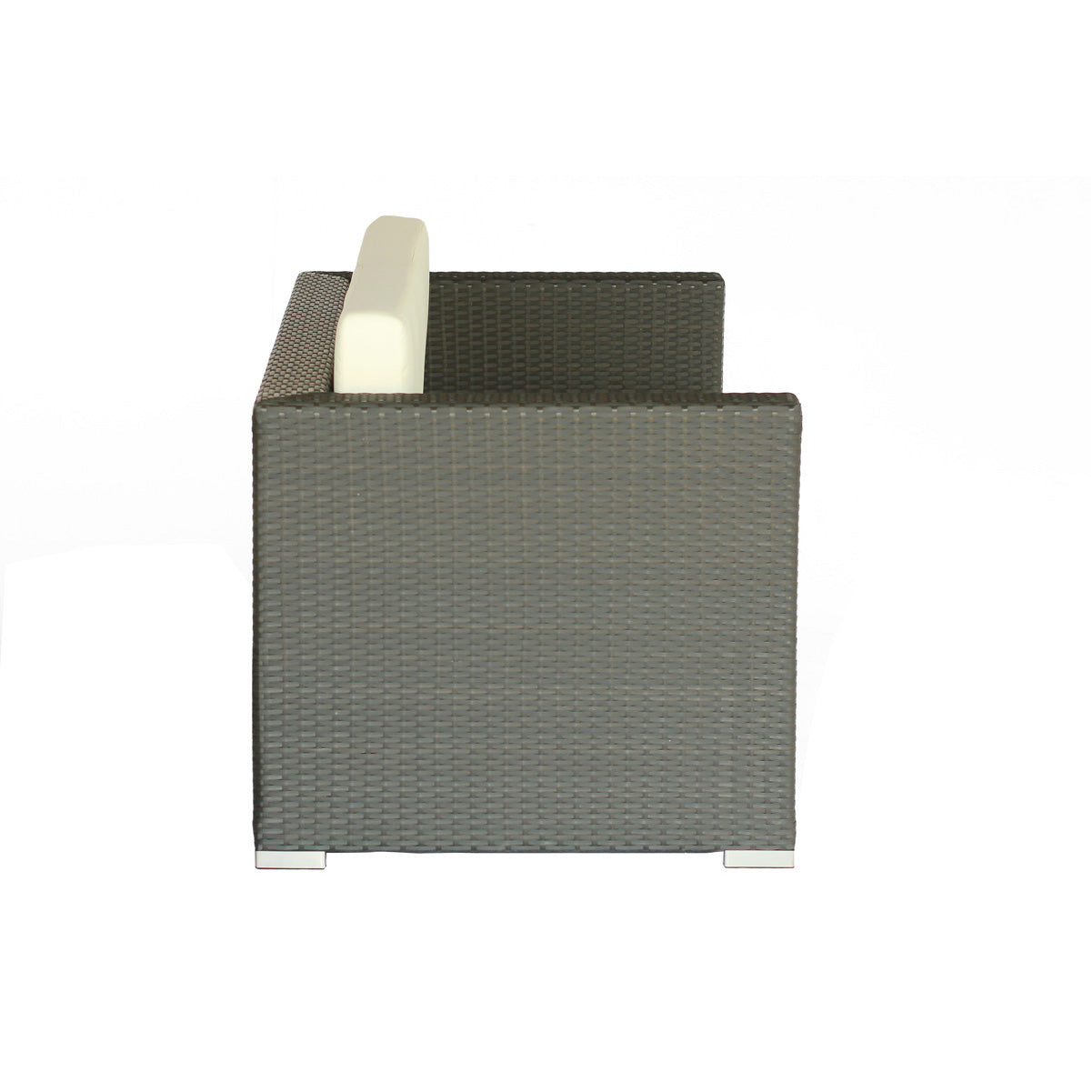 Sofá Love Seat para Exterior de Ratán con Cojines LG408-1